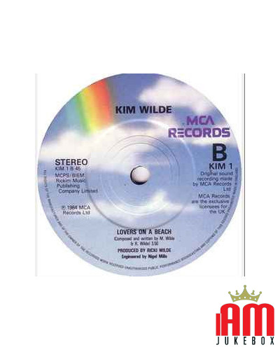 The Second Time [Kim Wilde] - Vinyl 7", 45 RPM, Single [product.brand] 1 - Shop I'm Jukebox 