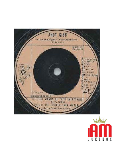 An Everlasting Love [Andy Gibb] - Vinyl 7", 45 RPM, Single [product.brand] 1 - Shop I'm Jukebox 