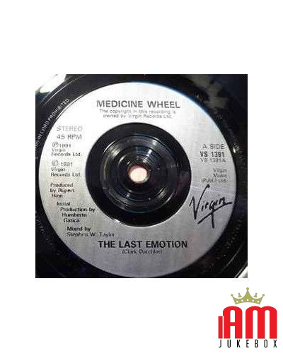 The Last Emotion [Medicine Wheel (2)] - Vinyl 7", 45 RPM, Single