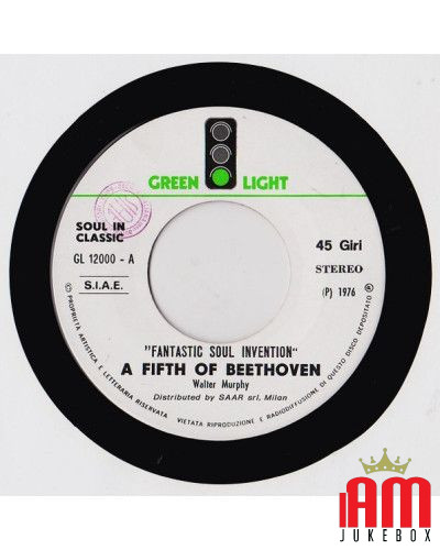 A Fifth Of Beethoven [The Fantastic Soul Invention] – Vinyl 7", 45 RPM, Stereo [product.brand] 1 - Shop I'm Jukebox 