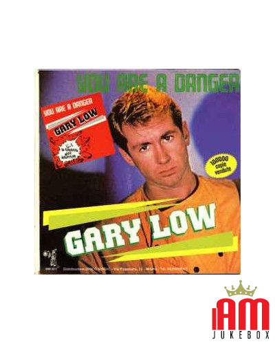 You Are A Danger [Gary Low] - Vinyl 7", 45 RPM, Repress [product.brand] 1 - Shop I'm Jukebox 