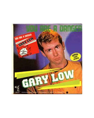 You Are A Danger [Gary Low] – Vinyl 7", 45 RPM, Repress [product.brand] 1 - Shop I'm Jukebox 