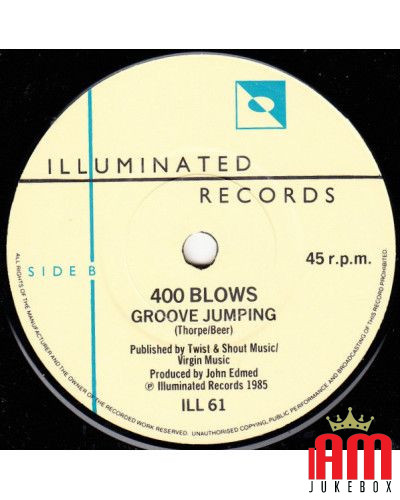 Movin' [400 Blows] – Vinyl 7", 45 RPM, Stereo [product.brand] 1 - Shop I'm Jukebox 