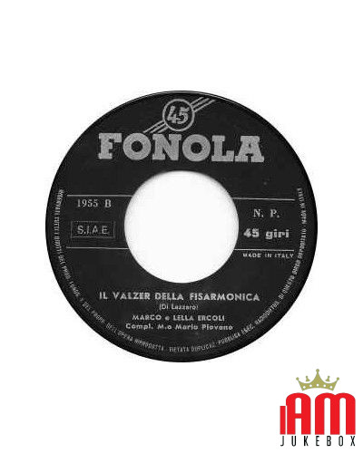 La Marianna La Va' In Campagna Il Valzer Della Fisarmonica [Arnolfo Valli] - Vinyl 7" [product.brand] 1 - Shop I'm Jukebox 