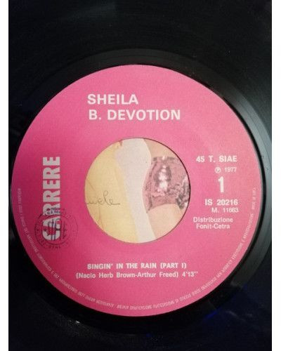 Singin' In The Rain [Sheila & B. Devotion] - Vinyl 7", 45 RPM