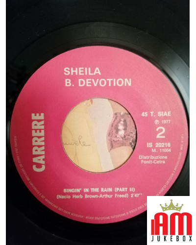 Singin' In The Rain [Sheila & B. Devotion] - Vinyl 7", 45 RPM [product.brand] 1 - Shop I'm Jukebox 