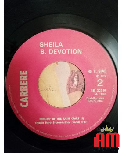 Singin' In The Rain [Sheila & B. Devotion] - Vinyl 7", 45 RPM