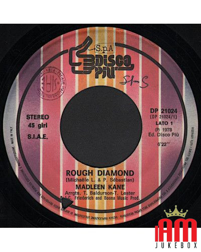 Rough Diamond [Madleen Kane] - Vinyl 7", 45 RPM [product.brand] 1 - Shop I'm Jukebox 