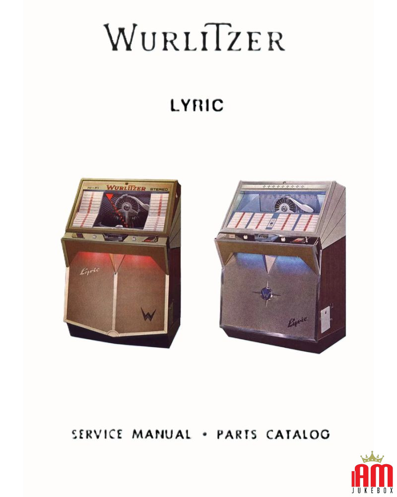 Manuale Jukebox WURLITZER Modelli Lyric M ed E (1961-63) (PDF