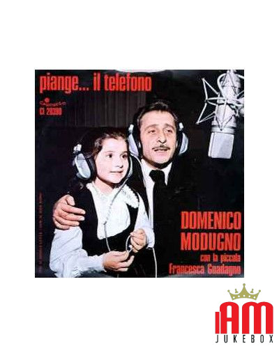 Cries...The Telephone [Domenico Modugno] – Vinyl 7", 45 RPM [product.brand] 1 - Shop I'm Jukebox 