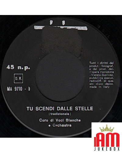 Piva Piva Tu Scendi Dalle Stelle [Coro Di Voci Bianche] - Vinyl 7", 45 RPM [product.brand] 1 - Shop I'm Jukebox 