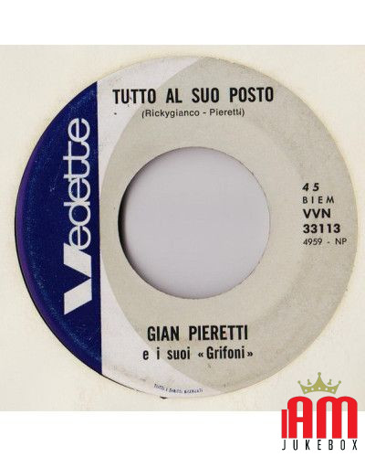 Il Vento Dell'Est [Gian Pieretti] - Vinyl 7", 45 RPM, Single