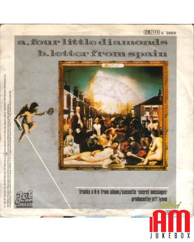 Four Little Diamonds [Electric Light Orchestra] – Vinyl 7", 45 RPM, Single, Stereo [product.brand] 1 - Shop I'm Jukebox 