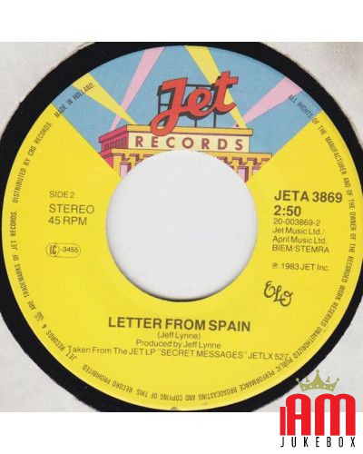 Four Little Diamonds [Electric Light Orchestra] - Vinyl 7", 45 RPM, Single, Stereo [product.brand] 1 - Shop I'm Jukebox 