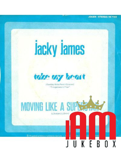 Take My Heart [Jacky James] – Vinyl 7", 45 RPM [product.brand] 1 - Shop I'm Jukebox 