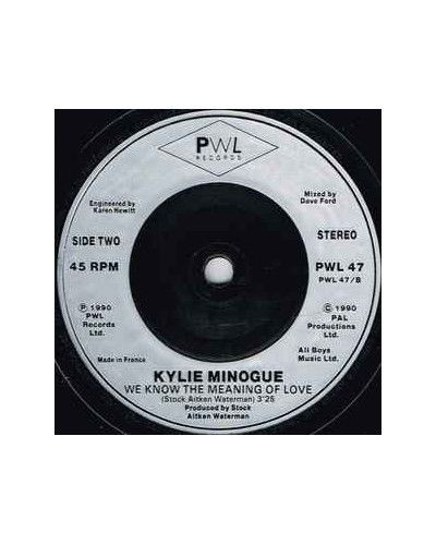 Tears On My Pillow [Kylie Minogue] - Vinyl 7", 45 RPM, Single, Stereo [product.brand] 1 - Shop I'm Jukebox