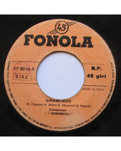 Giramondo   Ma Si - Ma No [I Romagnoli] - Vinyl 7", 45 RPM