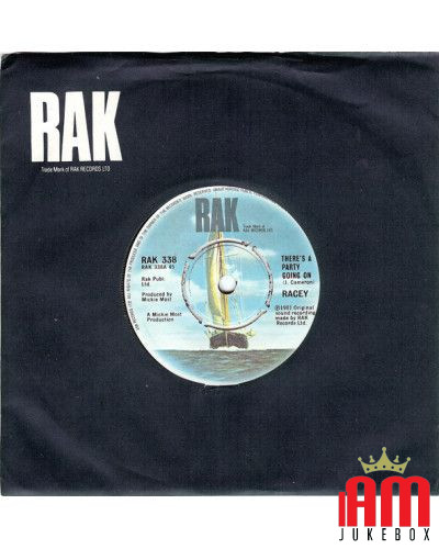 There's A Party Going On [Racey] - Vinyl 7", 45 RPM, Single