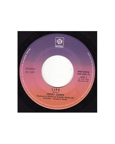 Life  [Jimmy James (2)] - Vinyl 7", 45 RPM, Single