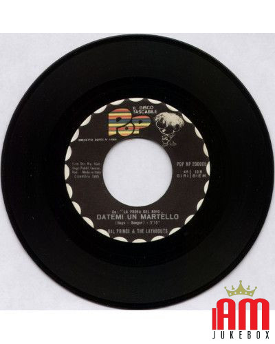 Love Stop Give Me A Hammer [Fred Bongusto,...] – Vinyl 6", 45 RPM [product.brand] 1 - Shop I'm Jukebox 