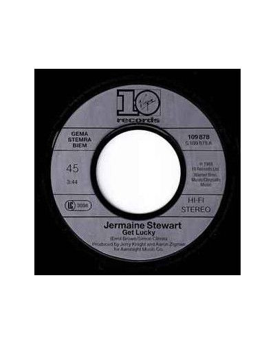 Get Lucky [Jermaine Stewart] – Vinyl 7", 45 RPM, Single, Stereo [product.brand] 1 - Shop I'm Jukebox 