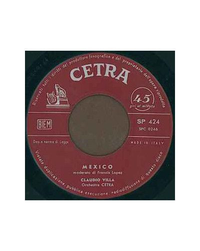 Granada   Mexico [Claudio Villa] - Vinyl 7", 45 RPM