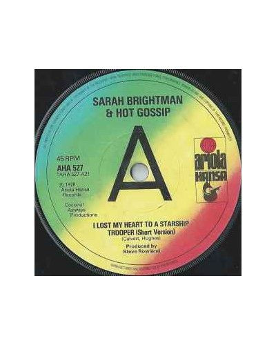 J'ai perdu mon cœur contre un Starship Trooper [Sarah Brightman,...] - Vinyl 7", 45 RPM, Single, Promo [product.brand] 1 - Shop 