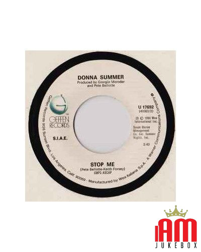 Le Vagabond [Donna Summer] - Vinyle 7", 45 TR/MIN [product.brand] 1 - Shop I'm Jukebox 