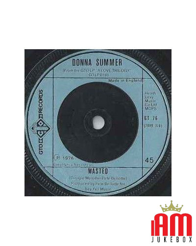 Winter Melody [Donna Summer] – Vinyl 7", 45 RPM [product.brand] 1 - Shop I'm Jukebox 