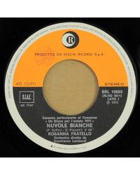 Nuvole Bianche [Rosanna Fratello] - Vinyl 7", 45 RPM, Stereo [product.brand] 1 - Shop I'm Jukebox