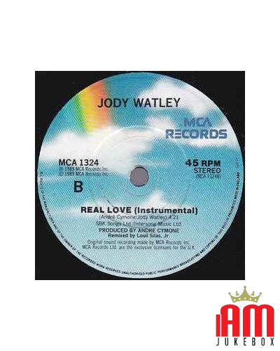 Real Love [Jody Watley] - Vinyl 7", 45 RPM, Single [product.brand] 1 - Shop I'm Jukebox 