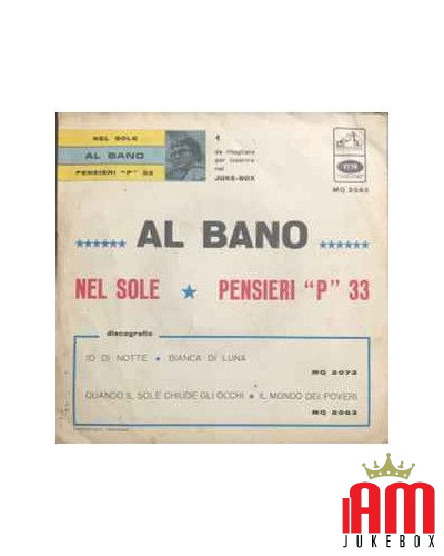 Nel Sole   Pensieri "P" 33 [Al Bano Carrisi] - Vinyl 7", 45 RPM