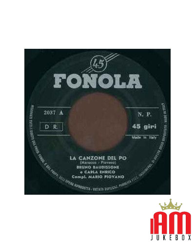 La Pinotta   La Canzone Del Po [Bruno Baudissone,...] - Vinyl 7", 45 RPM