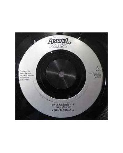 Only Crying [Keith Marshall] - Vinyl 7", 45 RPM, Single, Stereo [product.brand] 1 - Shop I'm Jukebox