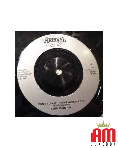 Only Crying [Keith Marshall] - Vinyl 7", 45 RPM, Single, Stereo [product.brand] 1