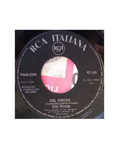 Mamma Dammi La Panna   Col Chicco [Rita Pavone] - Vinyl 7", 45 RPM, Mono