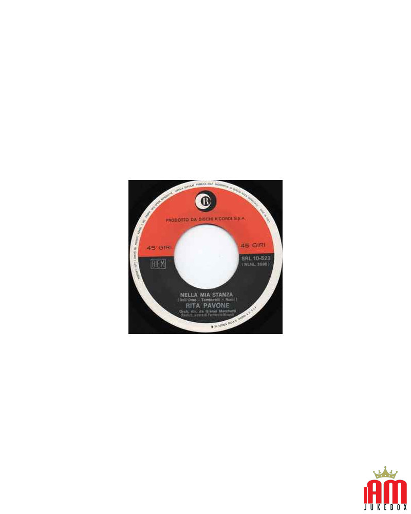 Nella Mia Stanza [Rita Pavone] - Vinyl 7", 45 RPM [product.brand] 1 - Shop I'm Jukebox 