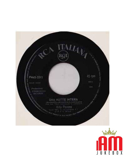 Stasera Con Te [Rita Pavone] - Vinyl 7", 45 RPM, Mono [product.brand] 1 - Shop I'm Jukebox