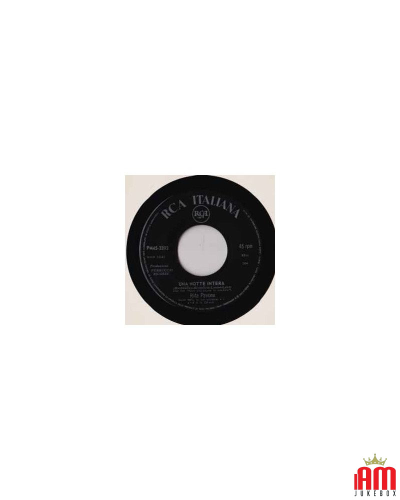 Stasera Con Te [Rita Pavone] - Vinyl 7", 45 RPM, Mono [product.brand] 1 - Shop I'm Jukebox