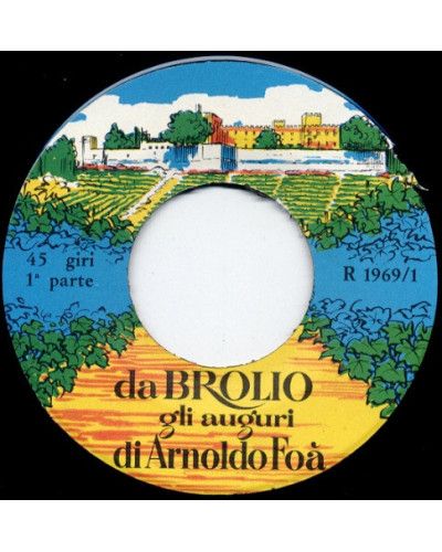 Da Brolio Gli Auguri Di Arnoldo Foà [Arnoldo Foà] - Vinyl 7", 45 RPM [product.brand] 1 - Shop I'm Jukebox 