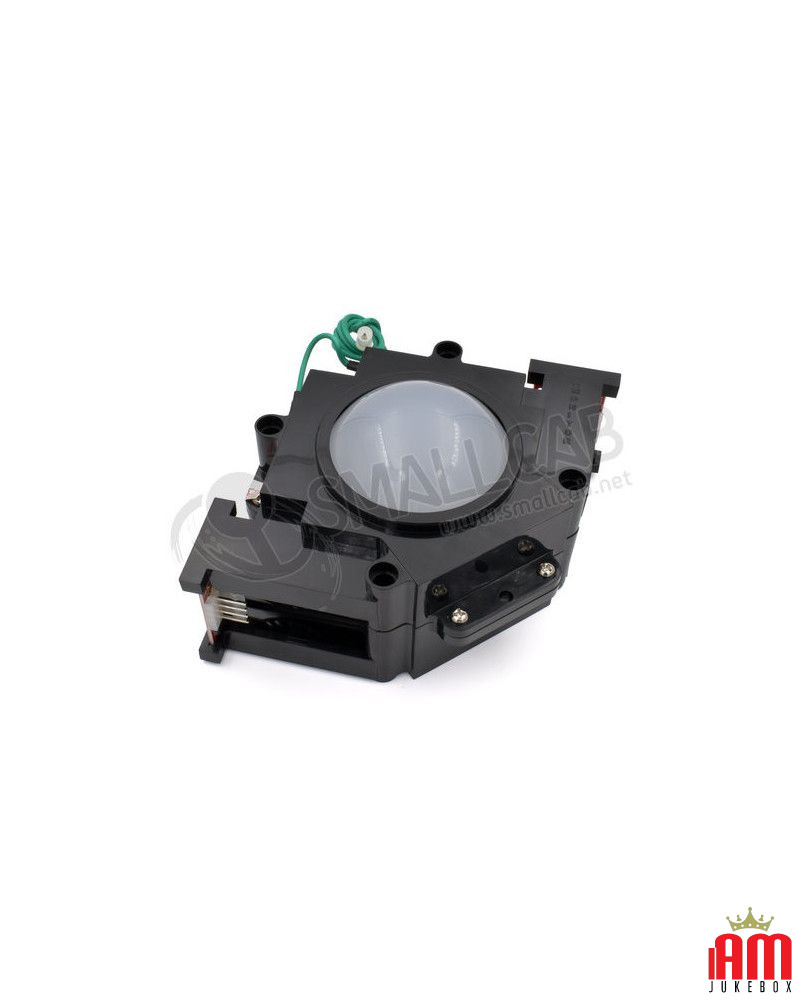 Gruppo trackball bianco solido da 2-1/4" Ricambi Arcade Game [product.brand] Condizione: NOS [product.supplier] 1 Gruppo trackba