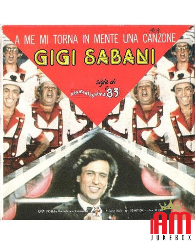 Une chanson me vient à l'esprit [Gigi Sabani] - Vinyle 7", 45 tours [product.brand] 1 - Shop I'm Jukebox 