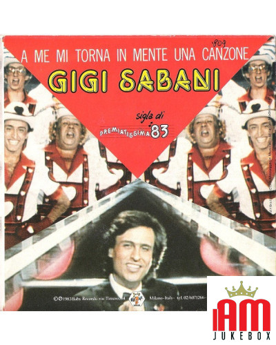 A Me Mi Torna In Mente Una Canzone [Gigi Sabani] - Vinyl 7", 45 RPM [product.brand] 1 - Shop I'm Jukebox 