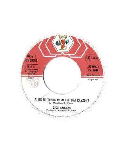 Une chanson me vient à l'esprit [Gigi Sabani] - Vinyle 7", 45 tours [product.brand] 1 - Shop I'm Jukebox 