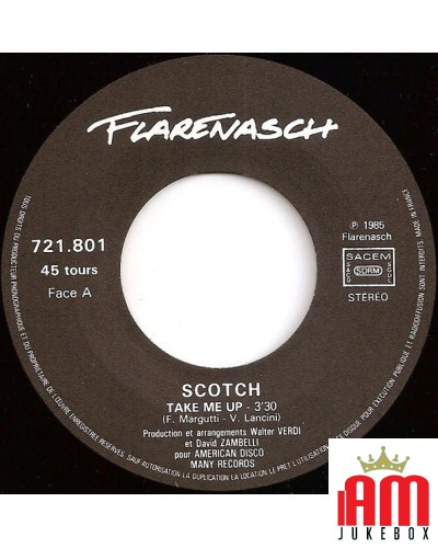 Take Me Up [Scotch] - Vinyl 7", 45 RPM, Stereo [product.brand] 1 - Shop I'm Jukebox 