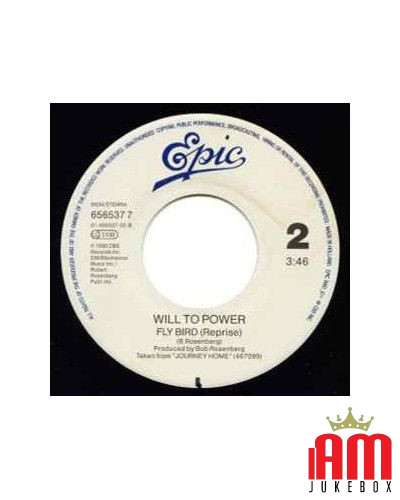 Je ne suis pas amoureux [Will To Power] - Vinyl 7", 45 RPM, Single, Stéréo [product.brand] 1 - Shop I'm Jukebox 