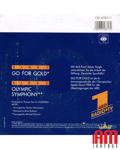 Go For Gold [The Winners (4)] - Vinyl 7", Single, 45 RPM