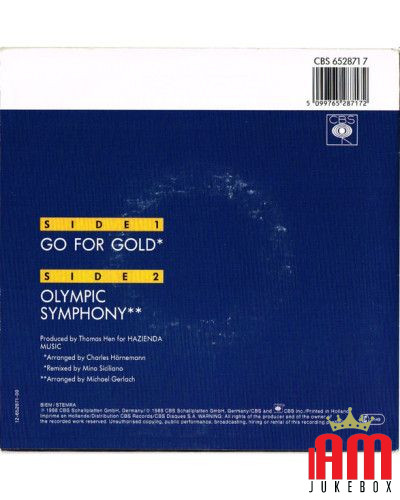 Go For Gold [The Winners (4)] - Vinyl 7", Single, 45 RPM [product.brand] 1 - Shop I'm Jukebox 