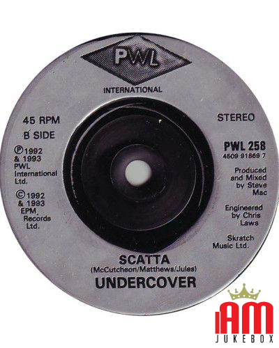 Je veux rester avec toi [Undercover] - Vinyl 7", 45 RPM, Single [product.brand] 1 - Shop I'm Jukebox 