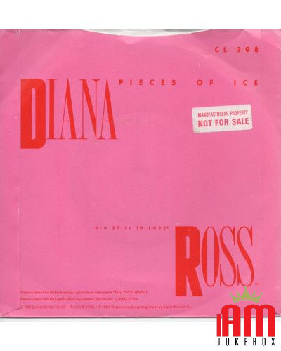 Pieces Of Ice [Diana Ross] – Vinyl 7", 45 RPM, Single [product.brand] 1 - Shop I'm Jukebox 